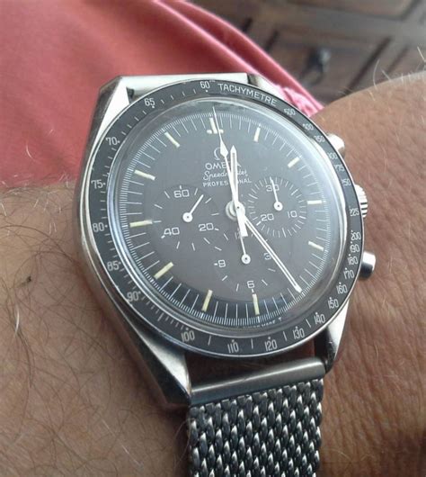 omega speedmaster mesh bracelet